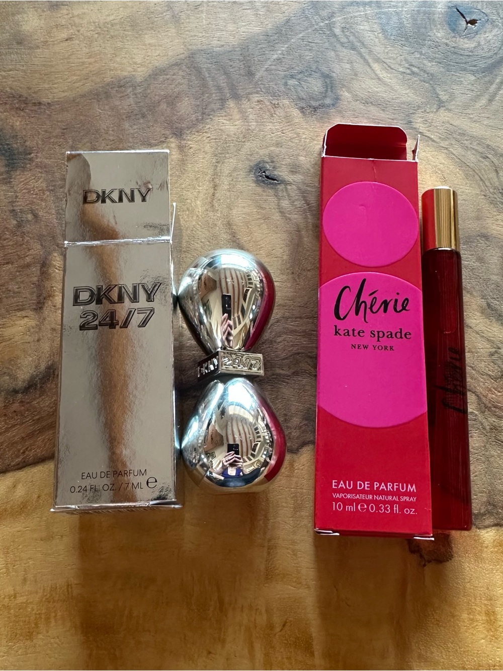 Two Scents - Kate Spade Cherie 10ml & DKNY 24/7 7ml